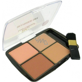Body Collection Quad Blusher Set Kosmetická kazeta tvářenka English Rose 4 x 3 g
