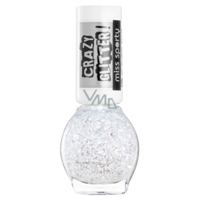 Miss Sporty Crazy Glitter lak na nehty 040 7 ml