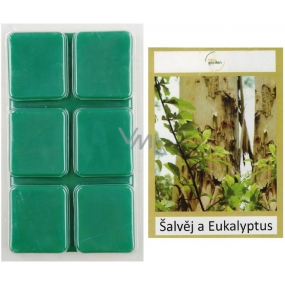 New Garden Šalvěj a eukalyptus vonný vosk do aromalampy 64 g