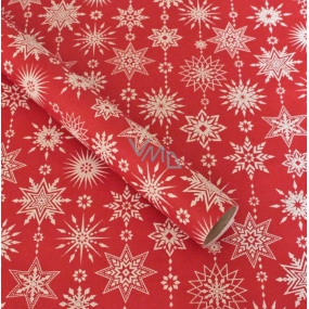 Zoewie Dárkový balicí papír 70 x 150 cm Vánoční Nordic červený