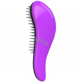 Dtangler Brush Purple kartáč pro snadné rozčesání vlasů fialový 18,5 cm