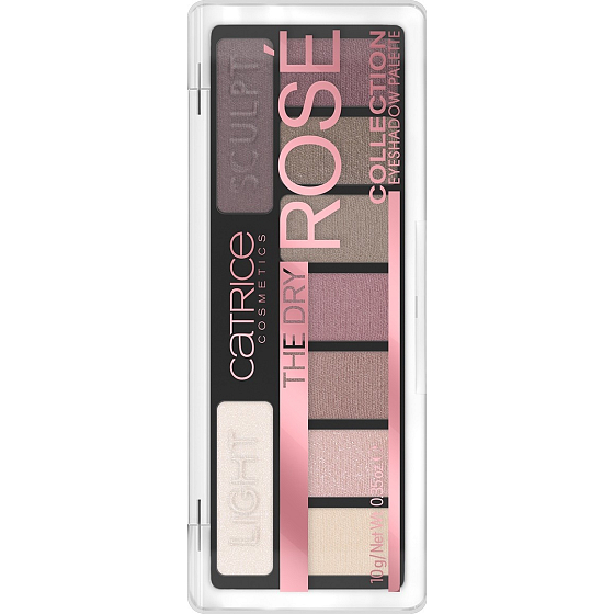 Catrice The Dry Rosé Collection Eyeshadow Palette paleta očních stínů 010 Rosé All Day 10 g