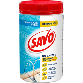 Savo Maxi chlorové tablety do bazénu dezinfekce 1,2 kg