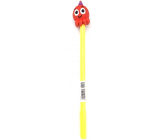 Albi Kvído Liner gumovací žlutý Chobotnice, černá náplň 19 cm
