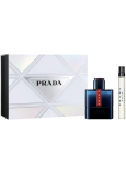Prada Luna Rossa Ocean toaletní voda 50 ml + toaletní voda 10 ml miniatura, dárková sada pro muže