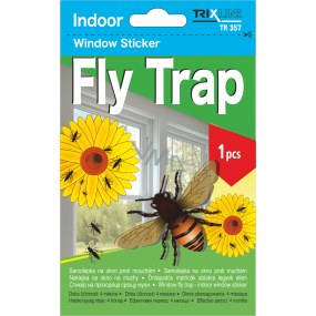 Trixline Fly Trap samolepka na okno proti mouchám 1 kus TR357