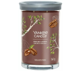 Yankee Candle Praline & Birch - Pralinka a bříza vonná svíčka Signature Tumbler velká sklo 2 knoty 567 g