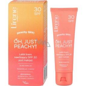 Lirene Oh, just Peachy SPF30 lehký hydratační krém pod make-up 50 ml