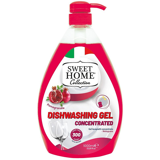Sweet Home Pomegranate - Granátové jablko prostředek na mytí nádobí 1 l