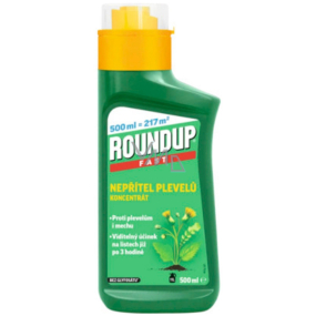 Roundup Fast koncentrát proti plevelům i mechu 500 ml 1099542 5/2026