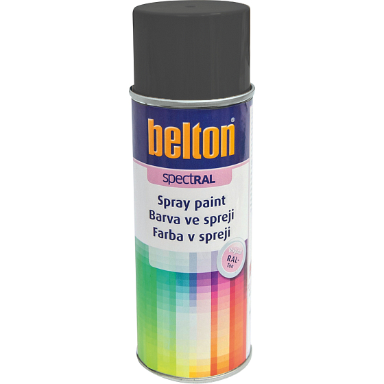 Belton SpectRAL rychleschnoucí barva ve spreji, Ral 7024 grafitová šedá, 400 ml