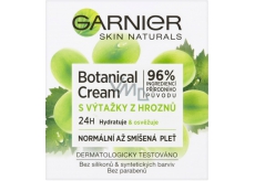 Garnier Skin Naturals Botanical Cream s výtažky z hroznů 24h hydratační denní krém normální a smíšená pleť 50 ml
