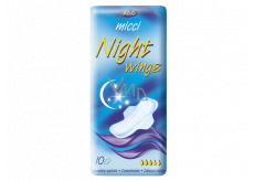 Micci Night Wings intimní vložky s křidélky 10 kusů