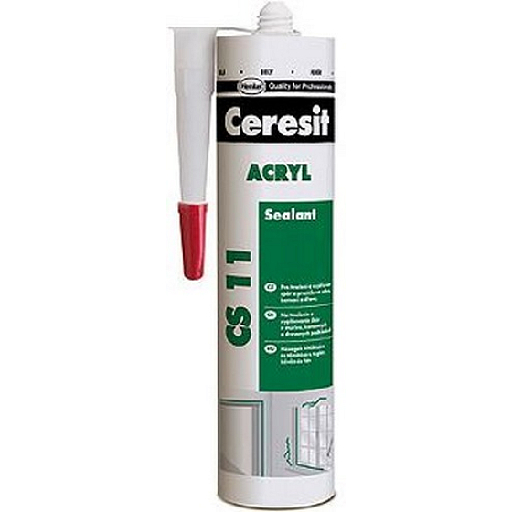 Ceresit CS 11 Akrylový tmel stavební bílý 300 ml