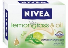 Nivea Lemongrass & Oil krémové toaletní mýdlo 100 g