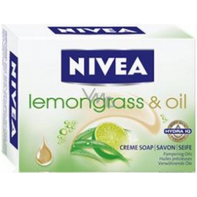 Nivea Lemongrass & Oil krémové toaletní mýdlo 100 g