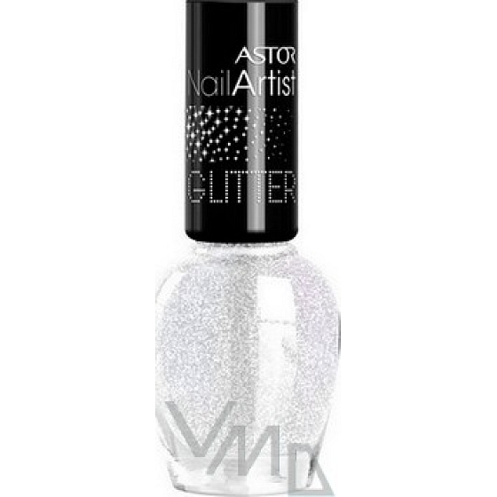 Astor Nail Artist Glitter lak na nehty 6 ml