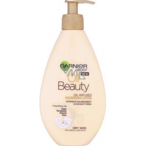 Garnier Oil Beauty Nourishing Lotion vyživující olejové tělové mléko 250 ml