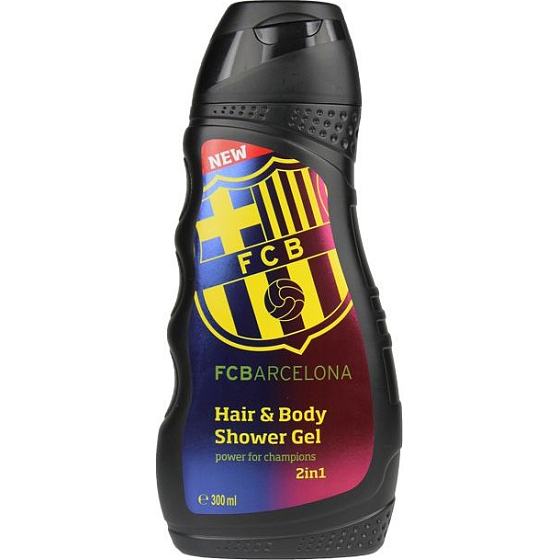 FC Barcelona 2 v 1 sprchový gel a šampon 300 ml