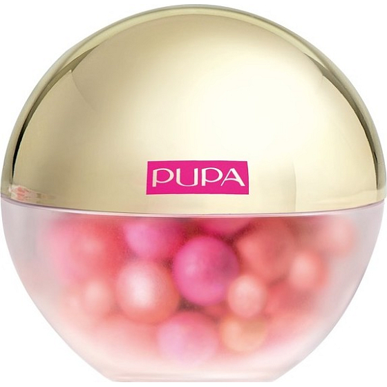 Pupa Dot Shock Blush tvářenka ve vícebarevných perleťových kuličkách 001 Dot Macarones 22 g