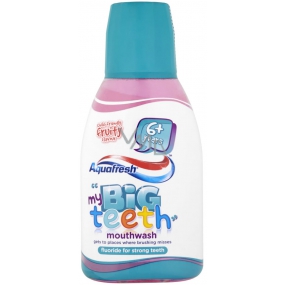 Aquafresh My Big Teeth Kids 6+ let ústní voda 300 ml