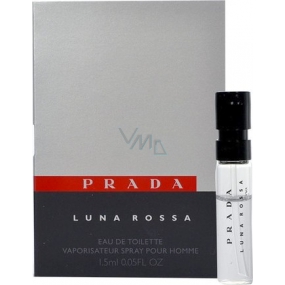 Prada Luna Rossa toaletní voda pro muže 1,5 ml s rozprašovačem, vialka