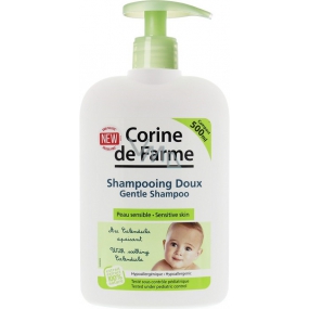 Corine de Farme Baby Jemný šampon na vlasy s dávkovačem 500 ml