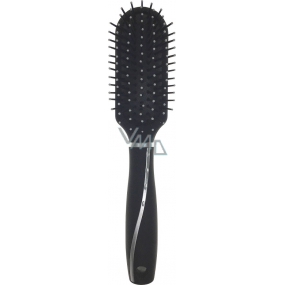 Kartáč na vlasy oválný 24 cm černý