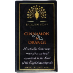 English Soap Skořice & Pomeranč přírodní parfémované mýdlo s bambuckým máslem 200 g