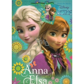 Ditipo Dárková papírová taška 26 x 13,7 x 32,4 cm Disney Frozen Anna a Elsa