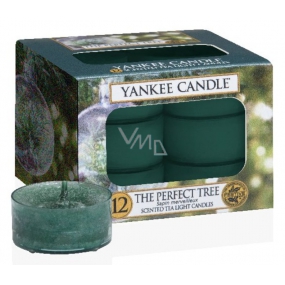 Yankee Candle The Perfect Tree - Dokonalý stromek vonná čajová svíčka 12 x 9,8 g