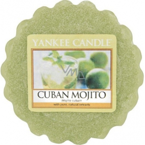 Yankee Candle Cuban Mojito - Kubánské mojito vonný vosk do aromalampy 22 g