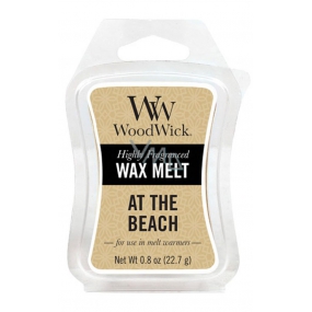 WoodWick At the Beach - Na pláži vonný vosk do aromalampy 22.7 g