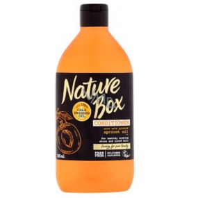 Nature Box Meruňka Vitamínový antioxidant kondicionér oplachový se 100% za studena lisovaným olejem, vhodné pro vegany 385 ml