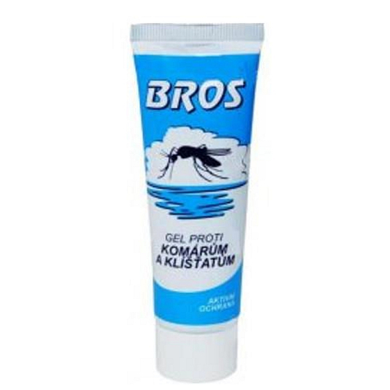 Bros Repelent proti komárům a klíšťatům gel 50 ml