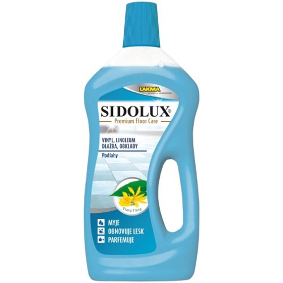 Sidolux Premium Floor Care Ylang Ylang speciální prostředek na mytí vinylových podlah, linolea, dlažby, keramických obkladů 750 ml