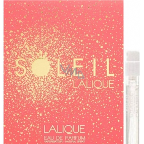 Lalique Soleil parfémovaná voda pro ženy 1,8 ml s rozprašovačem, vialka
