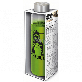 Epee Merch Star Wars - Mandalorian Láhev skleněná se silikonovým návlekem 585 ml