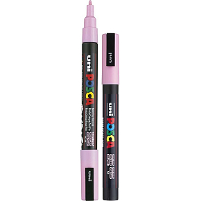 Posca Univerzální akrylátový popisovač 0,9 - 1,3 mm Světle růžová PC-3M