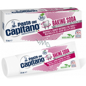 Pasta Del Capitano Baking Soda bělící zubní pasta 75 ml