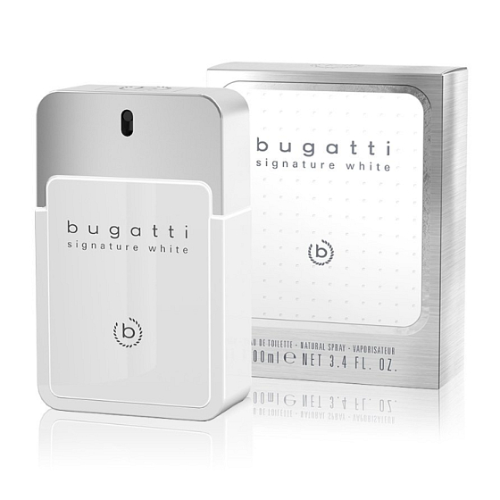 Bugatti Signature White toaletní voda pro muže 100 ml