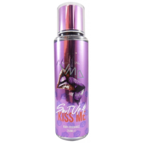 Material Girl Shut up & Kiss me parfémovaný tělový sprej pro ženy 250 ml