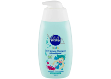 Nivea Kids Magic apple scent 3v1 sprchový gel + šampon + kondicionér pro kluky 500 ml