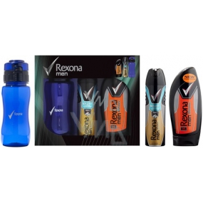 Rexona BS Sport Defence 150 ml + Adventure sprchový gel 250 ml + láhev, kosmetická sada