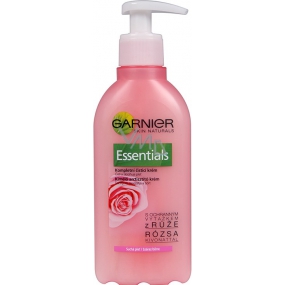 Garnier Skin Naturals Essentials čisticí krémový gel suchá a citlivá pleť 200 ml