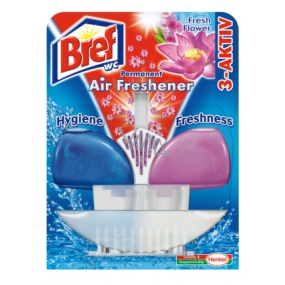 Bref 3-Aktiv Fresh Flower 60 ml + s osvěžovačem vzduchu WC gel komplet 4,2 g