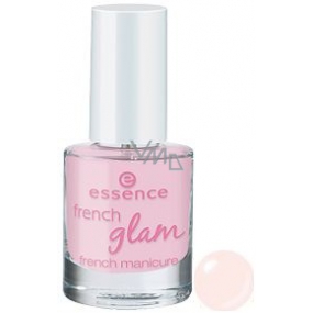 Essence French Glam lak na nehty 02 francouzská manikúra 8 ml