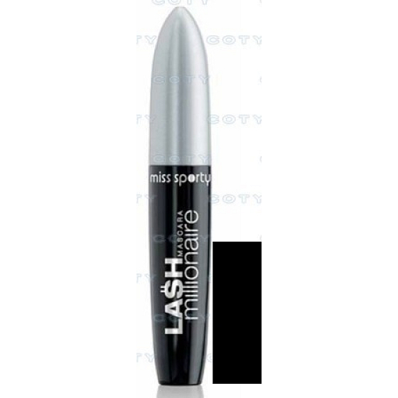 Miss Sporty Lash Millionaire Chic řasenka pro objem černá 8 ml