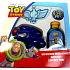 Disney Toy Story 3D sprchový gel 200 ml + sůl do koupele 25 g + houba 1 kus klučíčí kazeta