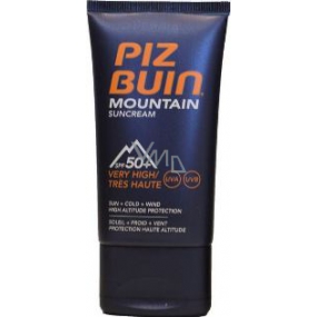 Piz Buin Mountain SPF50 krém na opalování 40 ml